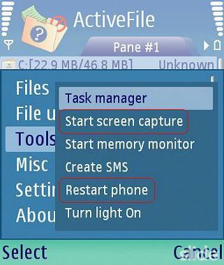 Active file